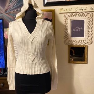 in excellent condition Sweater Project women hooded sweater size M